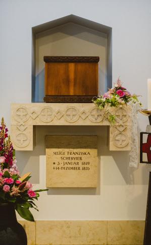 Grabstätte der Ordensgründerin